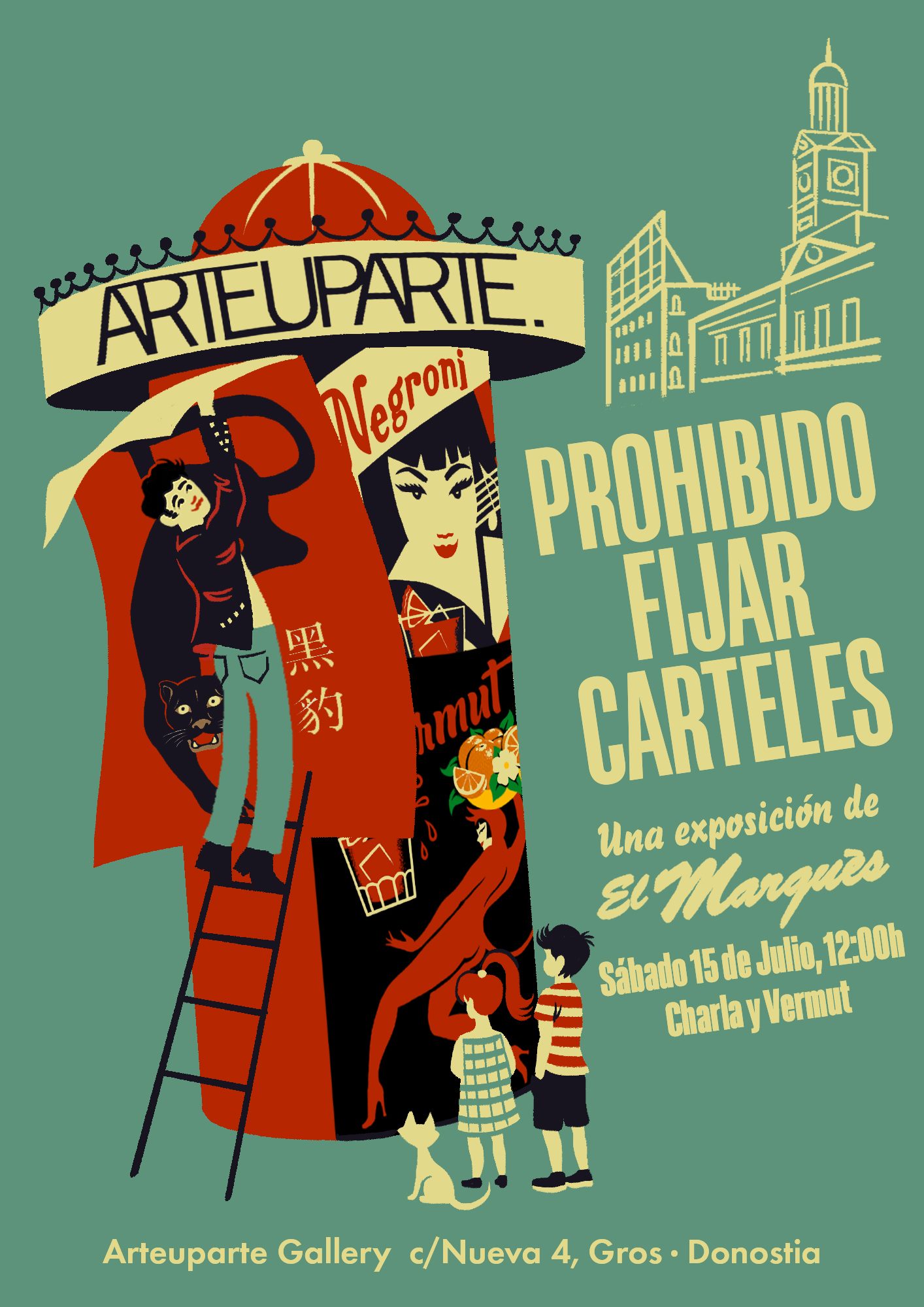 ARTE UPARTE PROHIBIDO FIJAR CARTELES